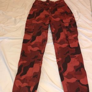 Holister Camo Baggy Pants